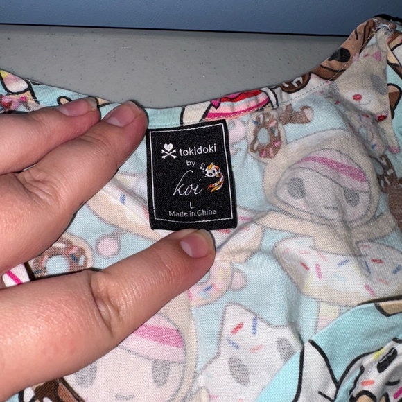 tokidoki Multicolor Character Print Blouse - Picture 4 of 7